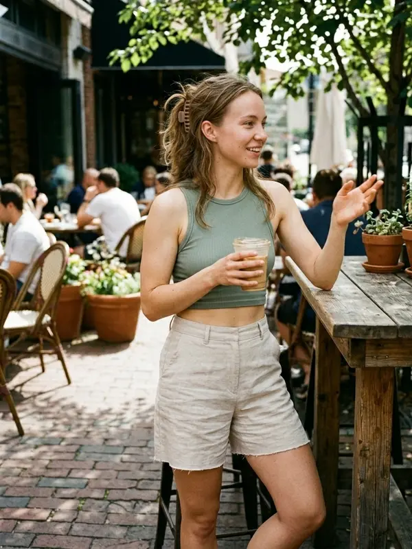 Maya: café terrace